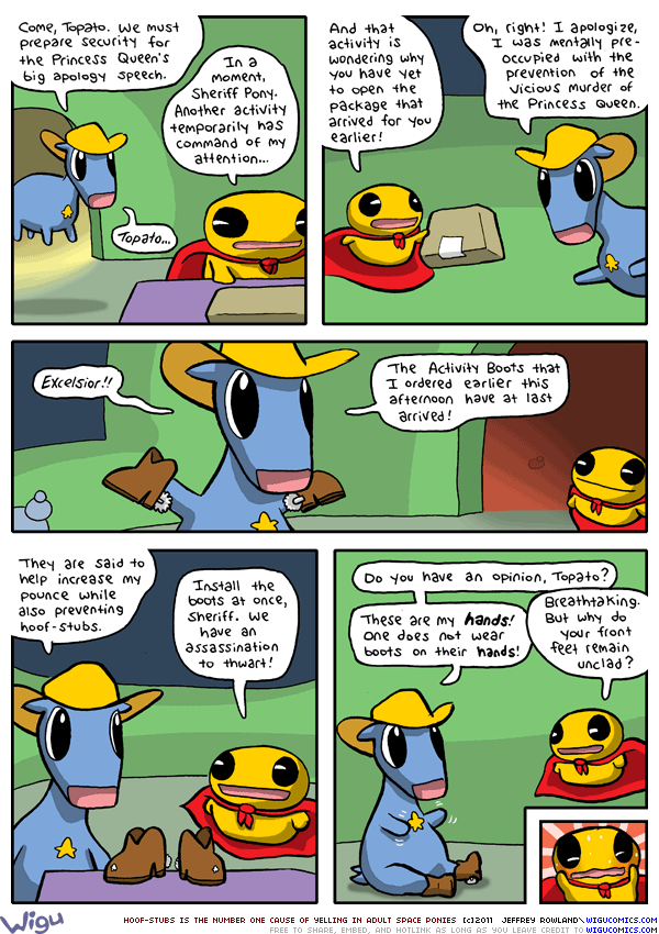 6:02am Earth Time | Topato is pleased to see an online transaction fully completed and its recipient giddy.