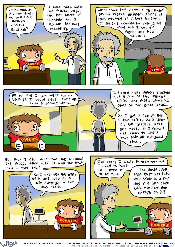 6:48am | Poor Alfred Einstein